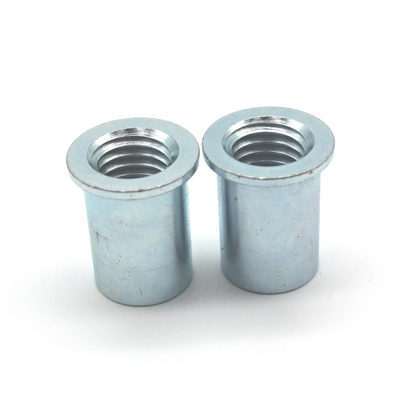 Flat Head Rivet Nuts Stainless Steel 