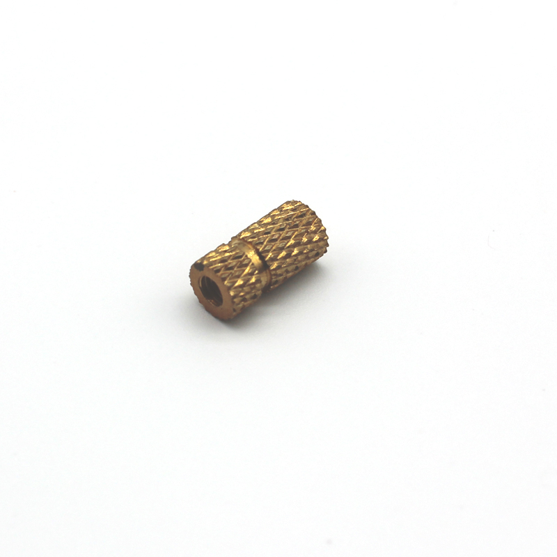 Brass Embedded Knurled Round Nuts