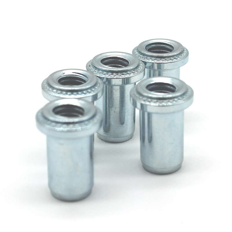 Knurled Flat Rivet Nut Mild Steel B-440/632/832/032-1/2