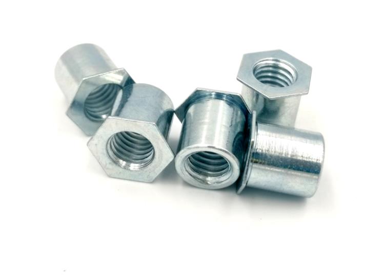 Metric Zinc Plated MS Steel Through Hole Clinching Standoffs SO-M3-2/2.5/3/3.5