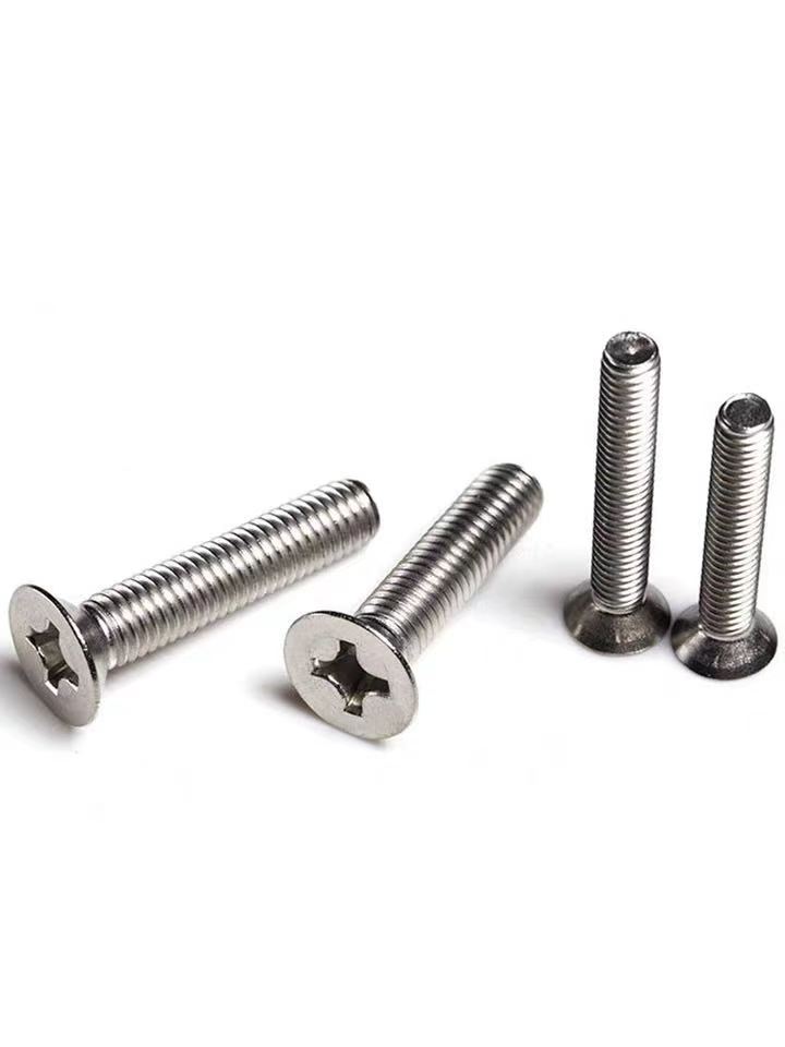 Flat Head Phillips Stainless Steel Screws