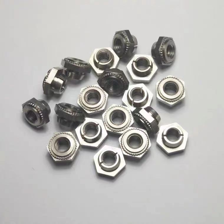 Stainless steel fastener self- locking nut LKS-M4/M5-2